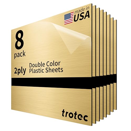 Metallic Looking Acrylic Sheet (8 Count)