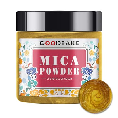 Gold Mica Powder for Soap Making (4 Ounce)