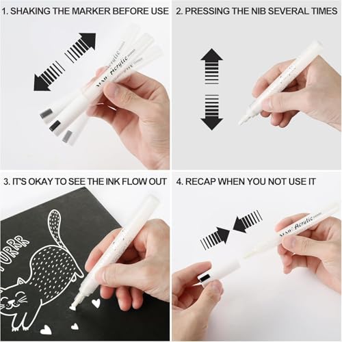 Acrylic Paint Markers (8 Count)