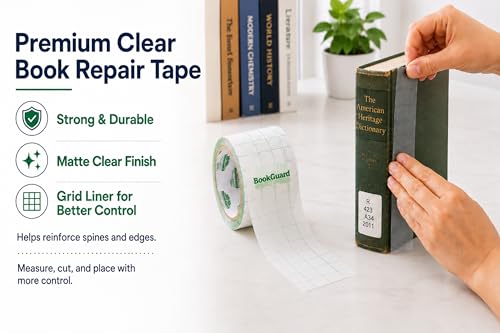 Clear Book Repair Tape