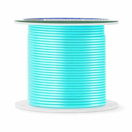 16 Gauge Turquoise Anodized Aluminum Craft Wire (100 Foot)