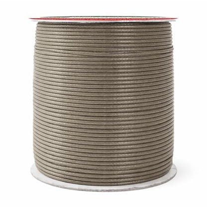 2mm Taupe Waxed Cord (327 Foot)