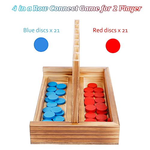 Shut The Box & 4 in a Row Tables Game Set