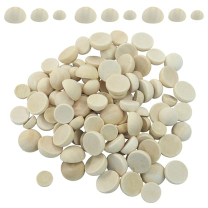 Half Wooden Beads (300 Count)