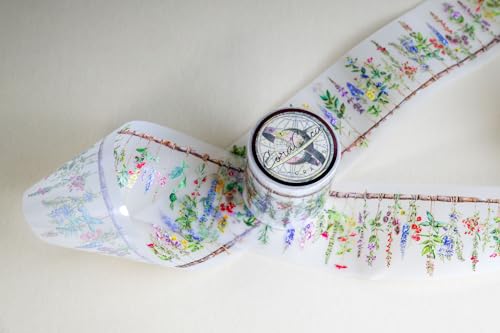 Medicinal Herbs Transparent Tape 5 x 5 cm