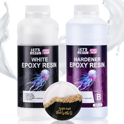 EPOXY RESIN 44OZ White Epoxy Resin (44 Fl Oz)