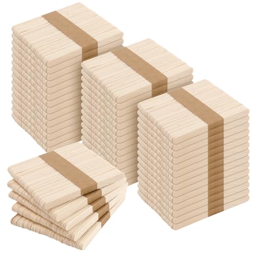3000 Pieces 4.5 Inch Wood Craft Sticks (3000 Count)