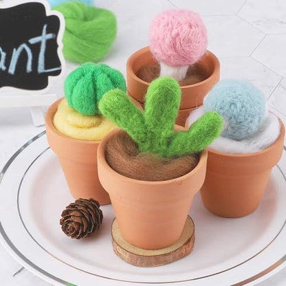 100 Colors Needle Felting Wool Roving