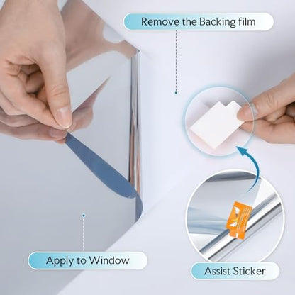 One Way Window Privacy Film (19.38 Sq Ft)