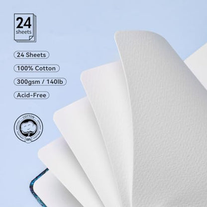 Square Watercolor Journal (24 Count)