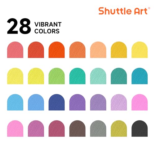 28 Colors Fabric Markers (28 Count)