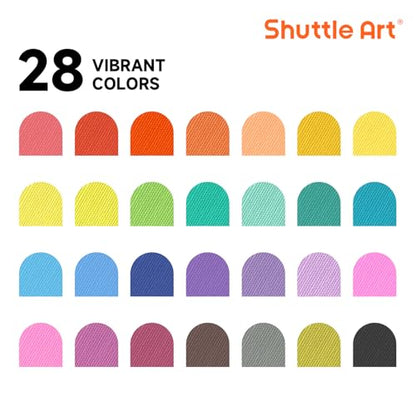 28 Colors Fabric Markers (28 Count)