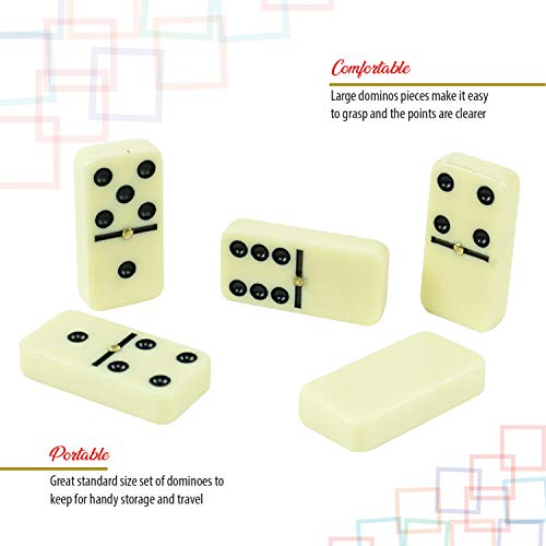 Premium Double 6 Dominoes Set