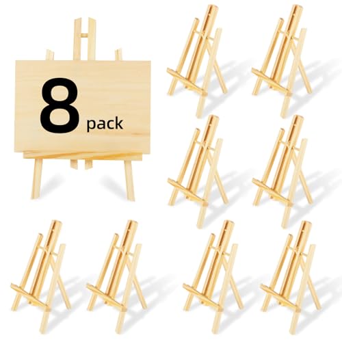 8 Pack16 x7.7 Wooden Easel