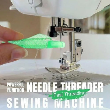 10 Pcs Fish Mouth Sewing Machine Needle Threader