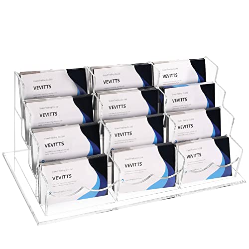 Business Acrylic Card Holder Display for Desk