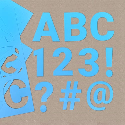 3 Inch Bulletin Board Letters & Numbers