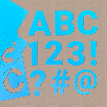3 Inch Bulletin Board Letters & Numbers