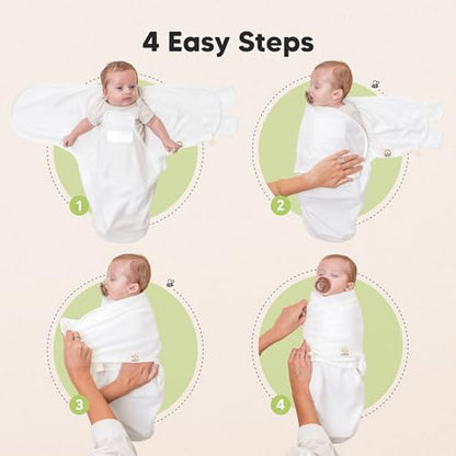 Newborn Swaddles with Zippers (3 Count)