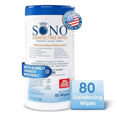 Disinfecting Wipes (80 Count)