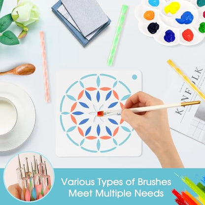 Mandala Dotting Tools Painting Kit (58 Count)