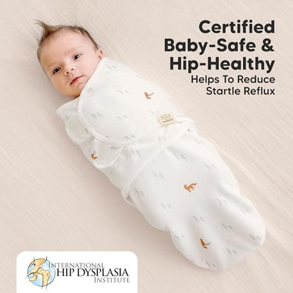 Newborn Swaddles with Zippers (3 Count)