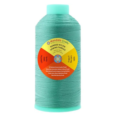 Size 46 210D T45 Aquamarine Bonded Nylon Thread (8529 Foot)