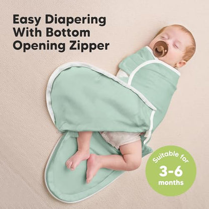 Newborn Swaddles with Zippers (3 Count)