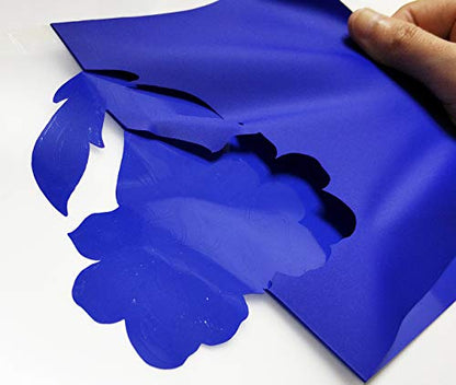 Heat Transfer Vinyl Blue HTV Rolls