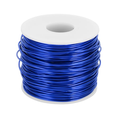 15 Gauge Anodized Aluminum Craft Wire Bendable Bonsai Training Wire 223 Feet 1.5mm for Sculpting Crafts Wreath Floral Beading Jewelry Making