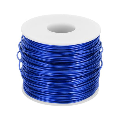 15 Gauge Anodized Aluminum Craft Wire Bendable Bonsai Training Wire 223 Feet 1.5mm for Sculpting Crafts Wreath Floral Beading Jewelry Making