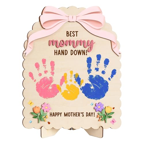 DIY Mothers Day Crafts for Kids Handprint Art