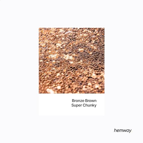 Resin Glitter Bronze Brown 100g Super Chunky (3.5 Ounce)