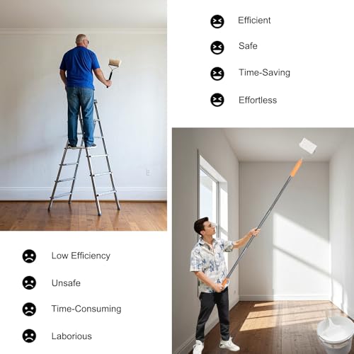 8 PCS Total 10 Ft Extension Pole