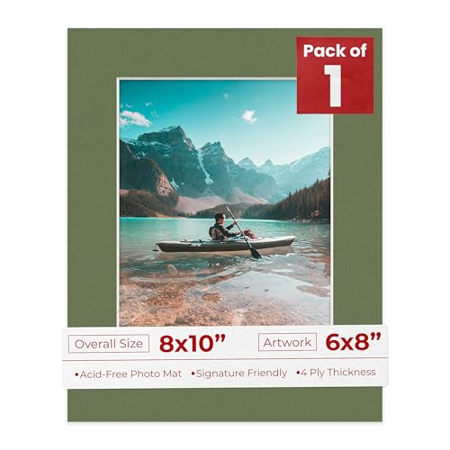 8x10 Mat for 6x8 Photo
