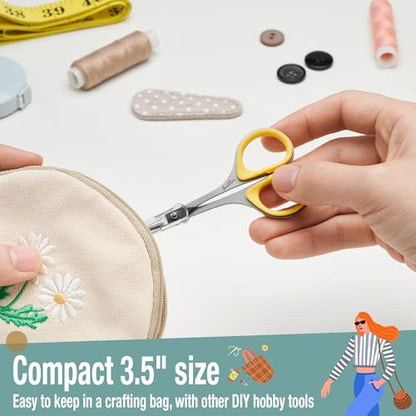 Sewing and Embroidery Scissors Set (2 Count)