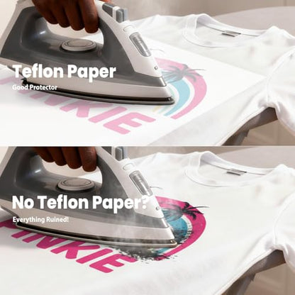 Pinkie Non Stick Teflon Paper for Heat Press (10 count)