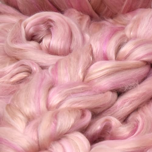 Merino Silk Luxe Tonal Designer Blend. Superfine Merino