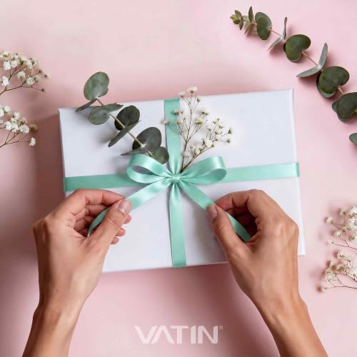 Aqua Green Satin Ribbon 3 (150 Foot)