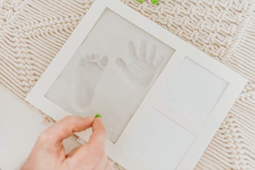 Baby Hand & Footprint Kit Frame Keepsake & Clay New Mom Gift