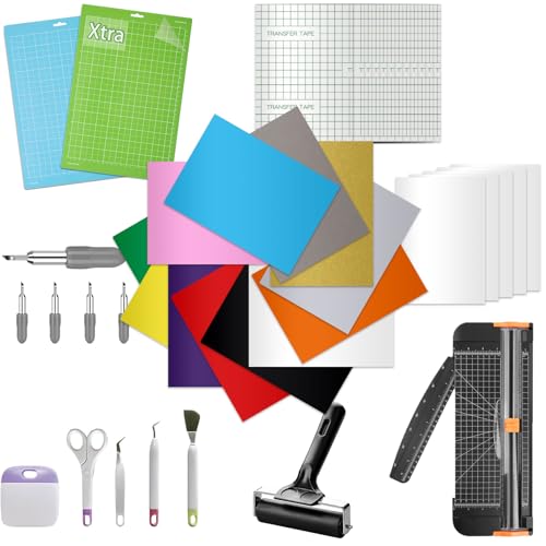 Vinyl Decal Starter Kit Compatible with Cricut Joy Xtra