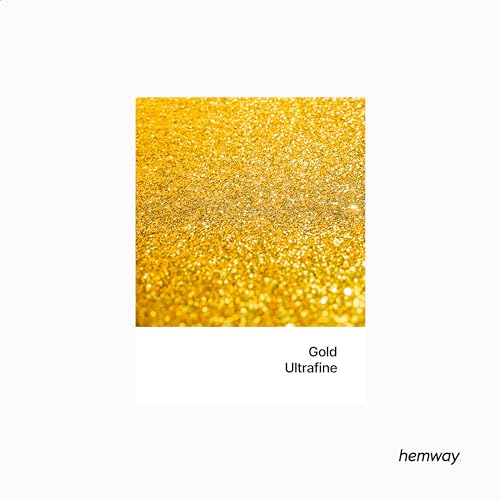 Resin Glitter Gold 100g Fine Polyurethane & Epoxy Glitter (3.5274 Ounce)