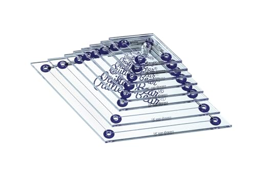 Diamond Quilting Templates (8 Count)