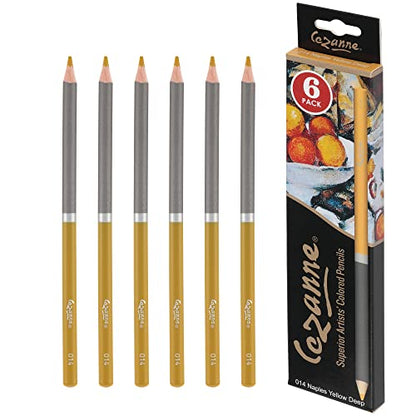 Creative Mark Premium Colored Pencils Naples Yellow 6 Pack (6 Count)