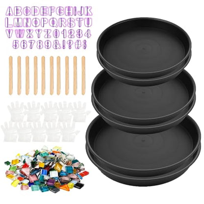 Stepping Stone Kit Includes 3 Size Cement Molds