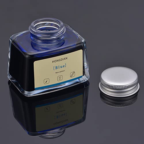 Hongdian Fountain Pen Bottled Ink Blue