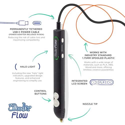 Flow 3D Printing Pen for Teens (8 Count)