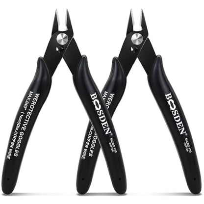 2 Pack Small Micro Wire Cutters Flush Cutter Pliers 5