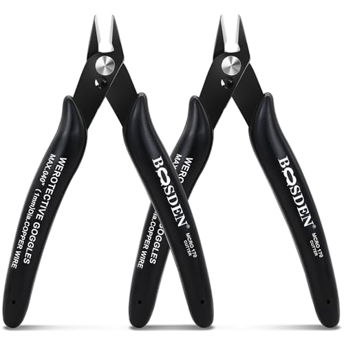 2 Pack Small Micro Wire Cutters Flush Cutter Pliers 5