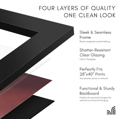 28x40 Poster Frame